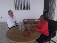 Photographie-echange-Laurent-MATIN-president-et-Christiane-TAUBIRA.jpg
