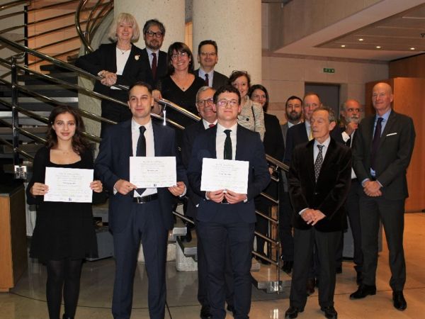 Les lauréats du prix Gozian.